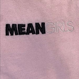 Forever 21 light pink mean girls shirt
